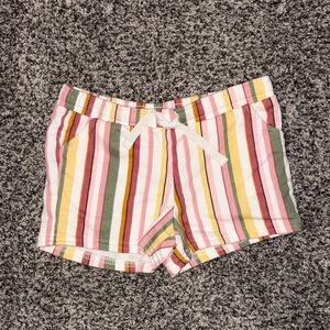 Carter's Multicolor Striped Women's Athletic Shorts